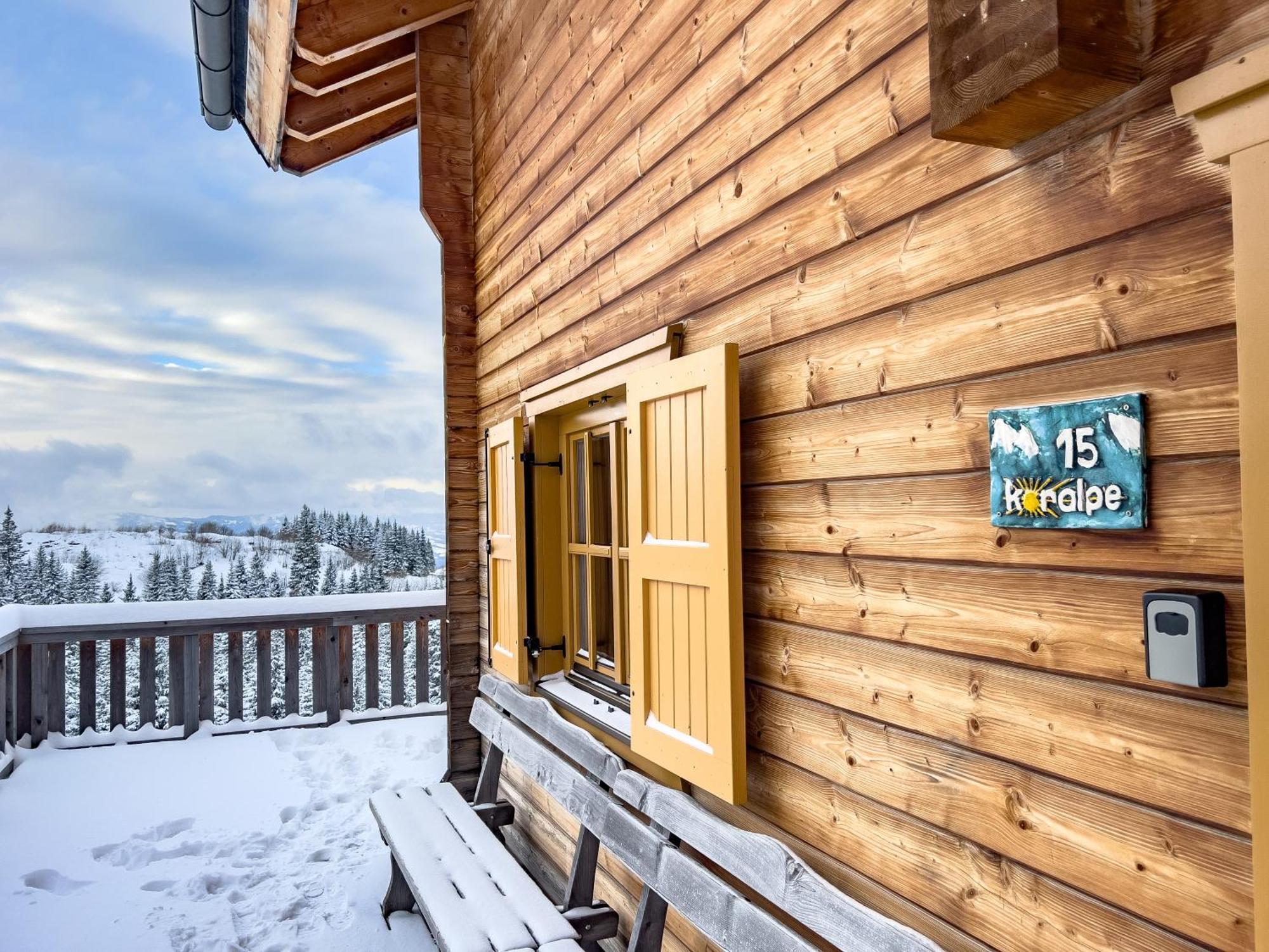1A Chalet Koralpenzauber - Wandern, Grillen, Sauna Und Traumblick Wolfsberg Exteriér fotografie